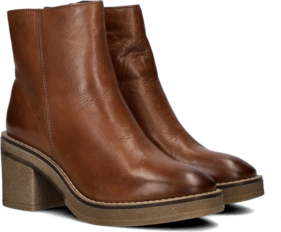 Nelson leren enkellaarzen cognac - Foto 3