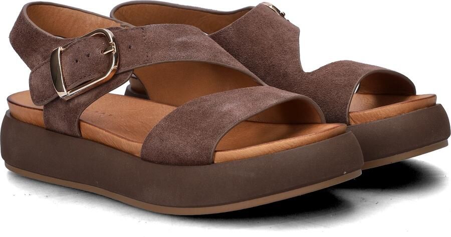 Nelson suède sandalen bruin - Foto 6