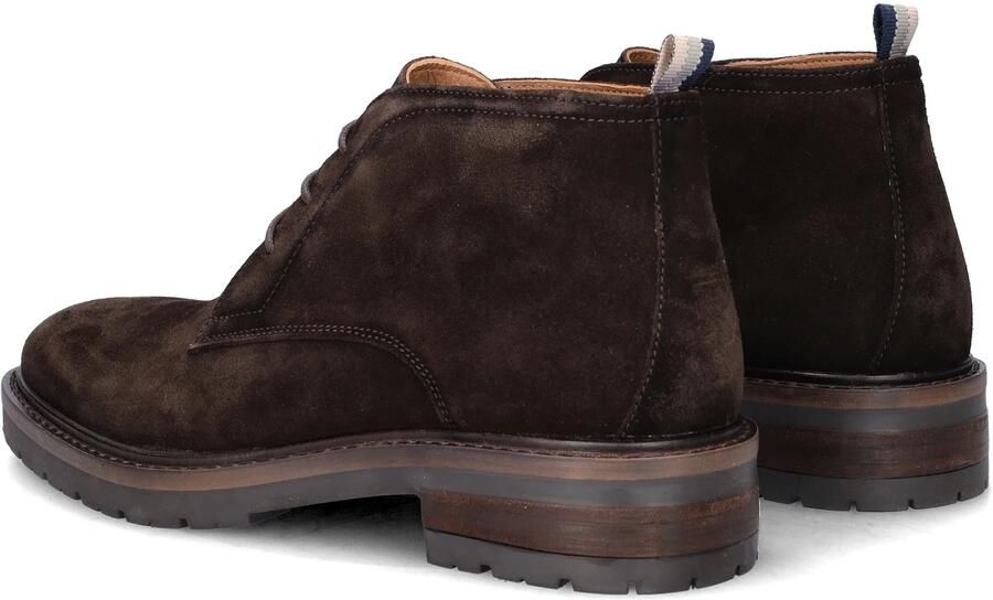 Nelson suède veterboots bruin - Foto 4