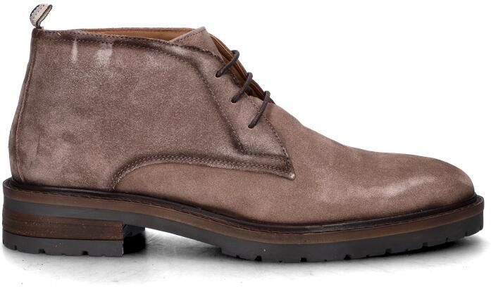 Nelson suède veterboots taupe - Foto 6
