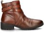 Nelson leren enkellaarzen cognac - Thumbnail 2