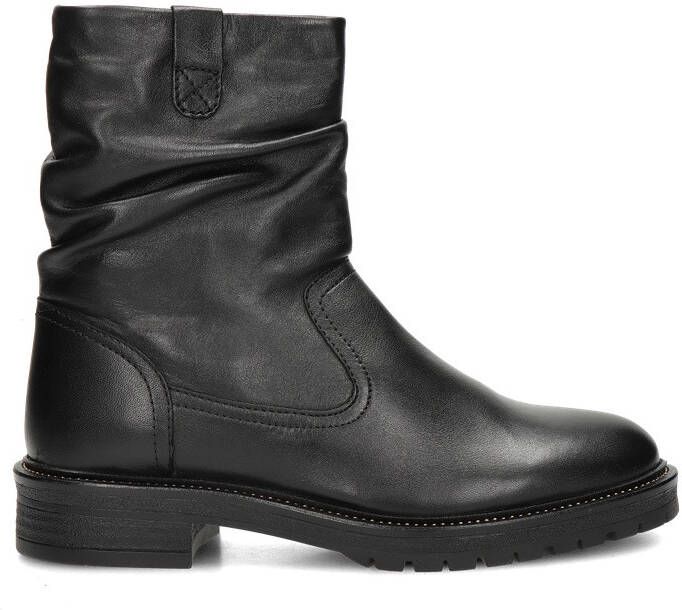 Nelson gevoerde leren enkellaarzen zwart - Foto 3