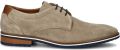 Nelson Roman suède veterschoenen beige - Beige