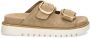 Nelson suède slippers beige - Thumbnail 2