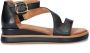 Nelson leren sandalen zwart - Thumbnail 2