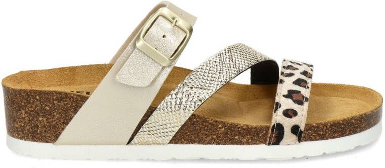 Nelson dames sandaal Goud - Foto 5