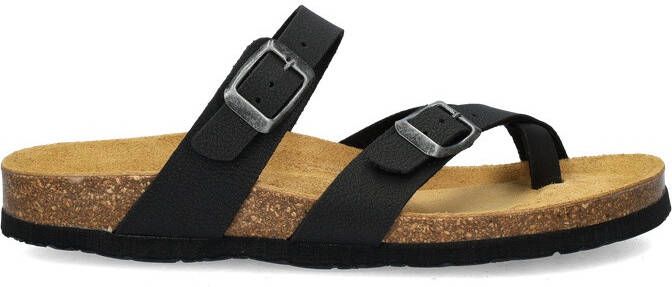 Nelson dames slipper Zwart - Foto 5