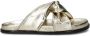 Nelson leren slippers goud - Thumbnail 2
