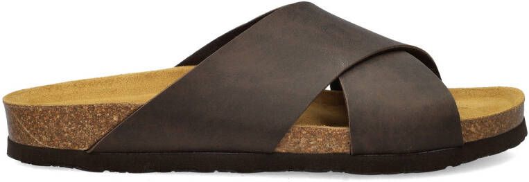 Nelson heren slipper Bruin - Foto 9