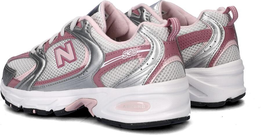 New Balance U530 Unisex Sneakers Silver Metallic - Foto 4