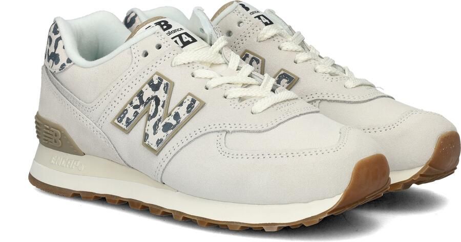 New Balance 574 sneakers dierenprint ecru blauw - Foto 11