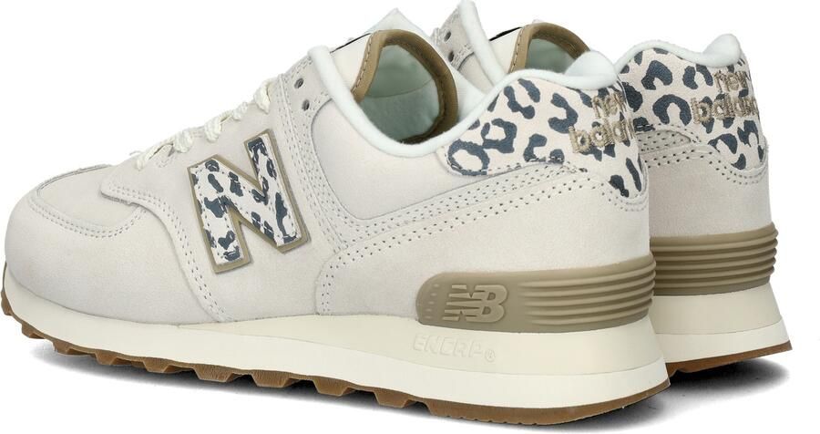 New Balance 574 sneakers dierenprint ecru blauw - Foto 10