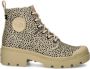 Palladium Pallabase Safari dames veterboot Beige zwart - Thumbnail 2