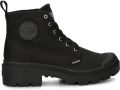Palladium Veterlaarsjes PALLABASE twill Veterlaarzen veterboots van canvas met ritssluiting - Zwart