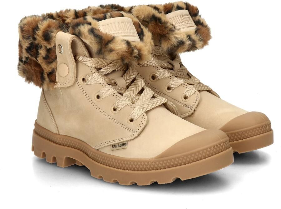 Palladium Veterlaarsjes 'BAGGY' beige bruin zwart - Foto 3