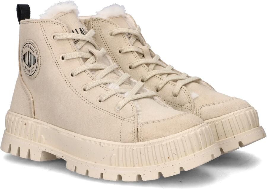 Palladium Pallashock Zip Warm unisex laarzen enkellaars leer 74353-210-M beige - Foto 13