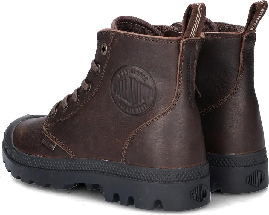 Palladium PAMPA~ZIP~LTH~ESS~~~~~~~~~~~~~ Hoge sneakers Hoge sneakers Veterboots veterschoenen sneakersVrije tijd half-hoogHalf-hoge schoenen veterschoen sneakers Bruin - Foto 5