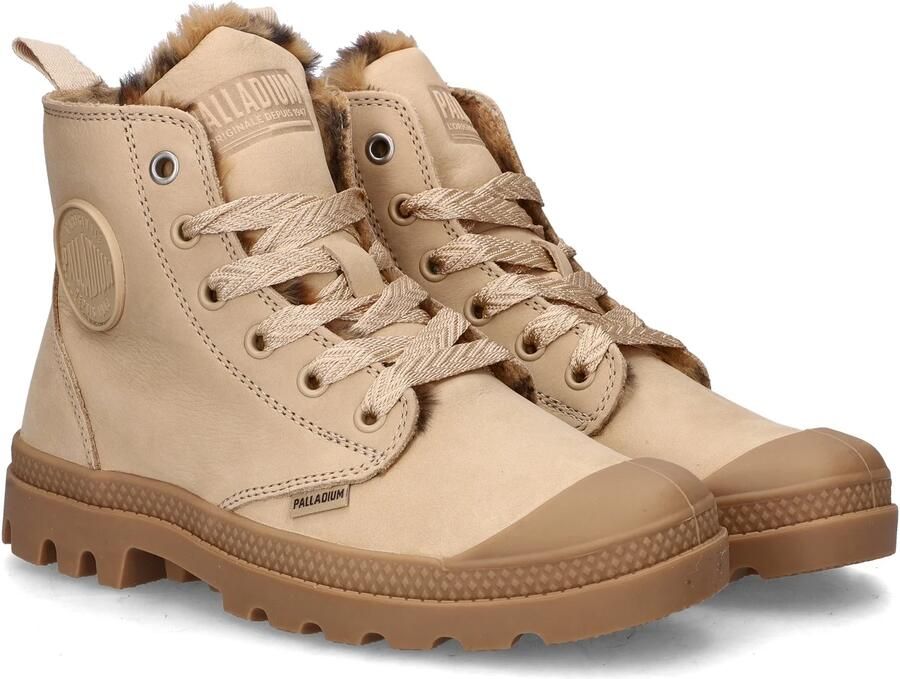 Palladium PAMPA HI ZIP WL WILD Hoge sneakers Veterboots Dames veterschoenen Dames sneakersHalf-hoge schoenen Wit beige - Foto 2