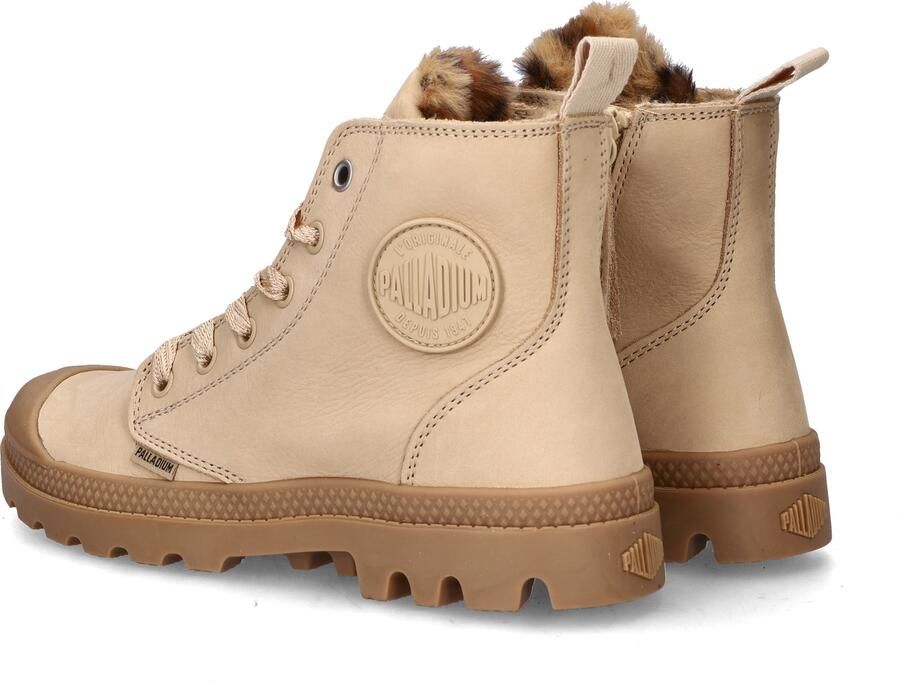 Palladium PAMPA HI ZIP WL WILD Hoge sneakers Veterboots Dames veterschoenen Dames sneakersHalf-hoge schoenen Wit beige - Foto 3