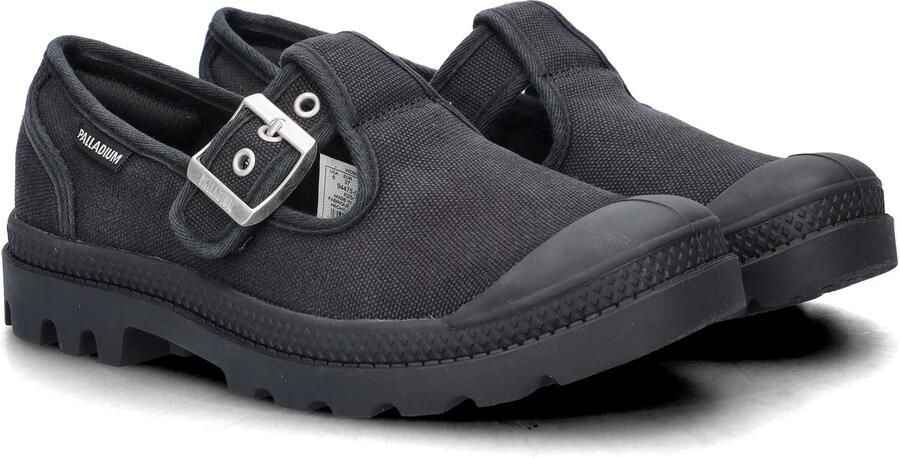 Palladium Lage Sneakers Pampa M-Jane Washed 94475-008-M Black - Foto 3