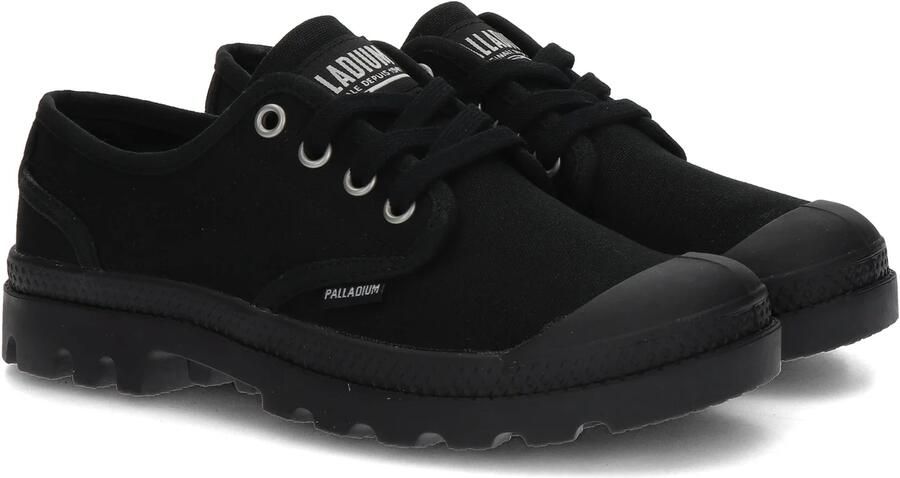 Palladium Damesschoenen PAMPA OXFORD Lage Schoenen Canvas 92351-008-M zwart - Foto 3
