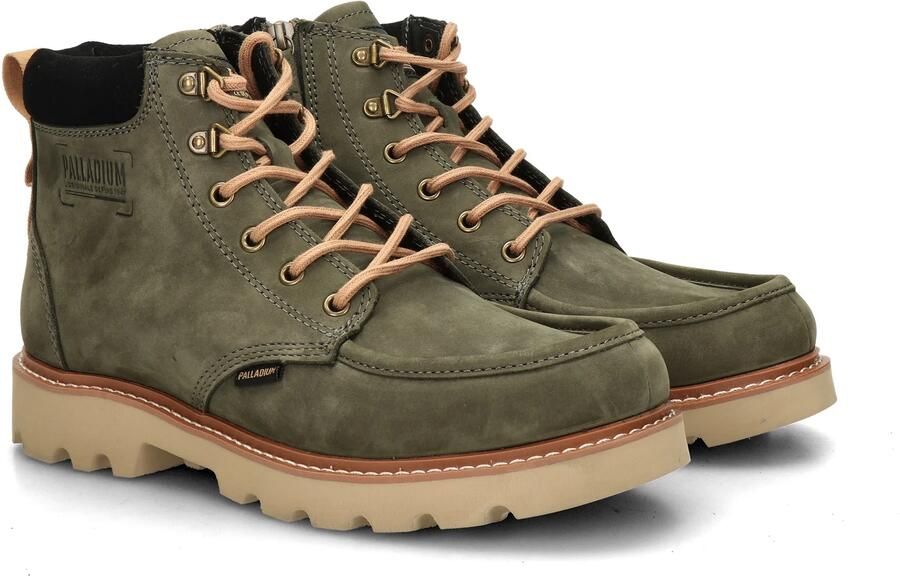Palladium Trooperlite Grit Zip Laarzen Groen Man - Foto 4
