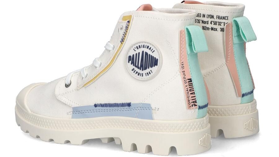Palladium PAMPA~UNDERLAYER~~~~~~~~~~~~~~ Half-hoge schoenen Wit beige - Foto 12