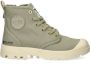 Palladium PAMPA HI ZIP ORGANIC Volwassenen Half-hoge schoenen Groen - Thumbnail 4
