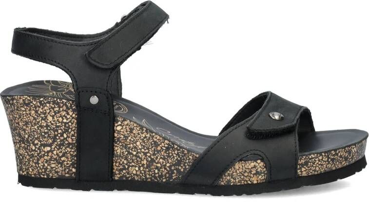 Panama Jack Julia nubuck sandalettes zwart - Foto 2