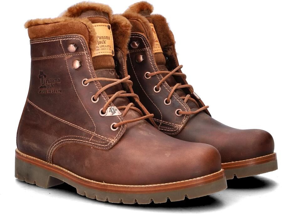 Panama Jack Aviator Igloo heren veterboot Cognac - Foto 5
