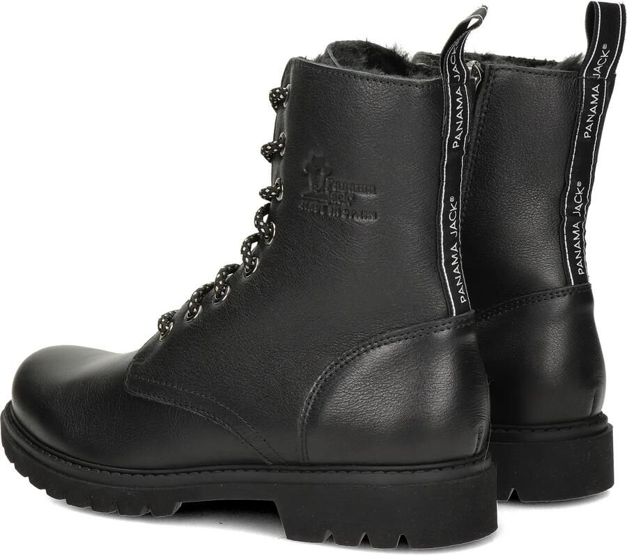 Panama Jack Veterschoenen Frisia veterschoenen enkellaars blokhak met warme voering - Foto 10