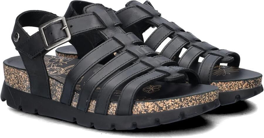 Panama Jack Stijlvolle platte sandalen voor vrouwen Black Dames - Foto 8