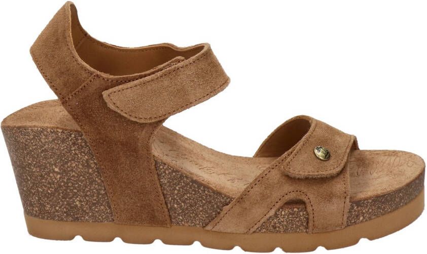 Panama Jack Vila B2 suède sleehakken bruin