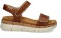 Pikolinos Palma leren sandalen cognac - Thumbnail 2