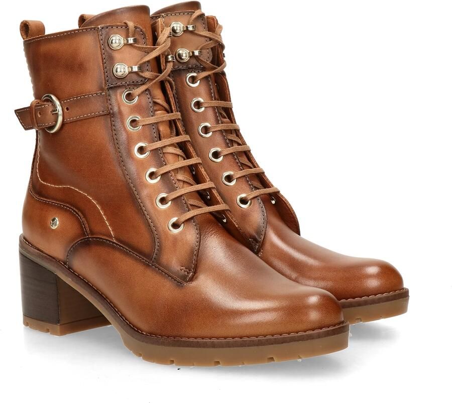 Pikolinos Dames Casual Camel Leren Laarzen Brown Dames - Foto 4