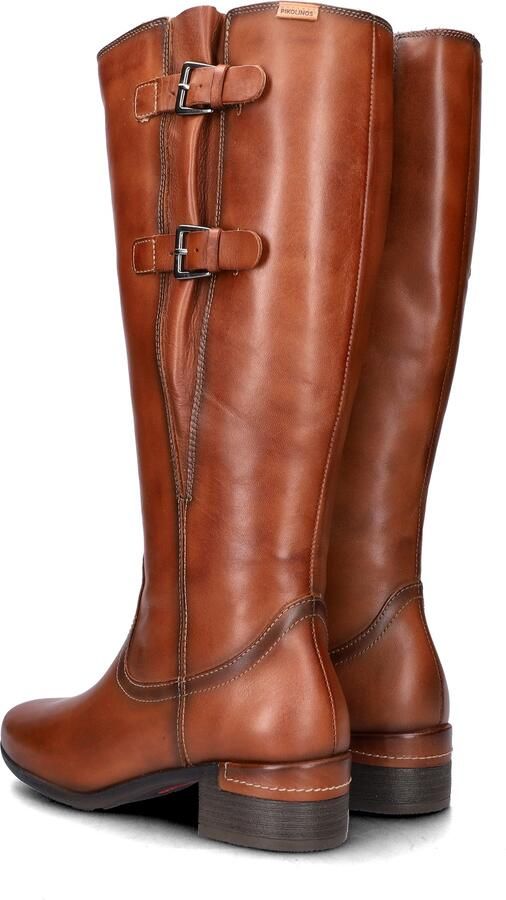 Pikolinos Malaga dames hoge laars Cognac - Foto 5