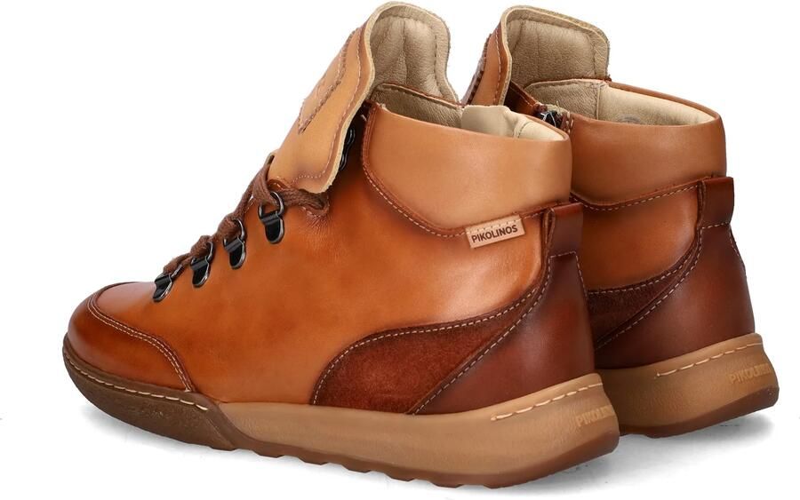 Pikolinos leren veterboots cognac - Foto 6