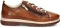Pikolinos Dames Casual Kameelkleurige Leren Enkellaars Brown Dames - Thumbnail 2
