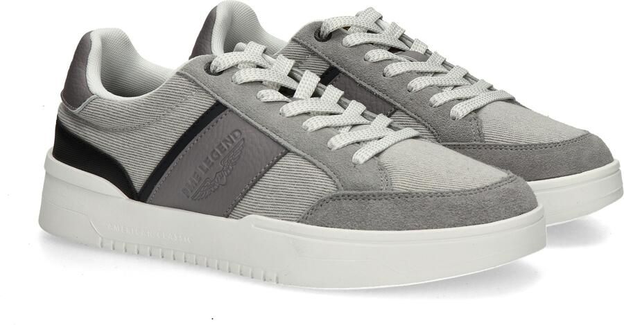 PME Legend Grummer Veterschoenen Laag Lichtgrijs - Foto 9