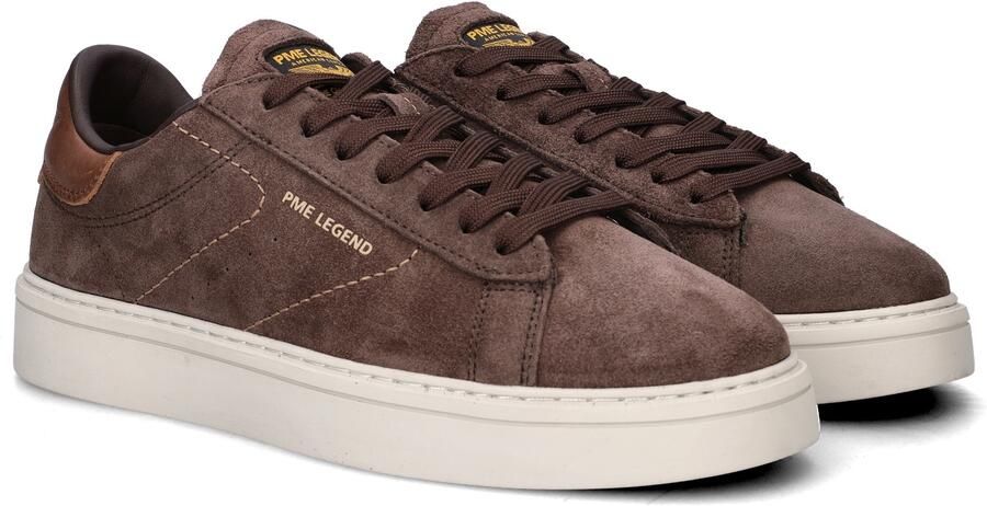 PME Legend CS-10 suède sneakers met logo bruin - Foto 3