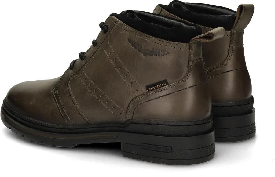 P.M.E. Tarmac DB-10 Green E00 Hoge Veterschoenen Groen Leer Heren - Foto 11