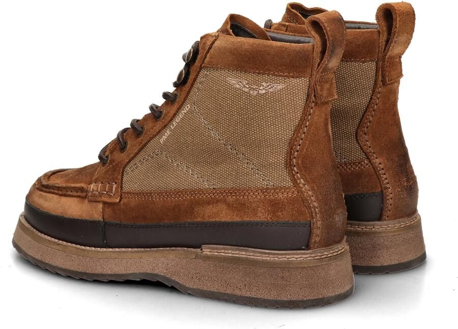 PME Legend suède veterschoenen cognac - Foto 6