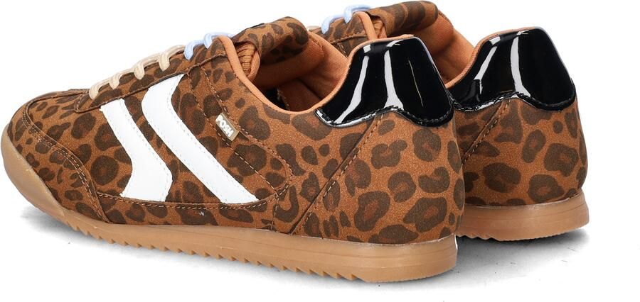 POSH by Poelman SKYE Dames Sneakers Bruin Met Dierenprint - Foto 7