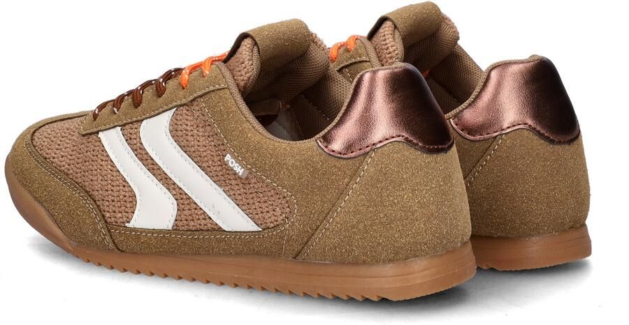 Posh by Poelman SKYE Dames Sneakers Middel Bruin - Foto 5