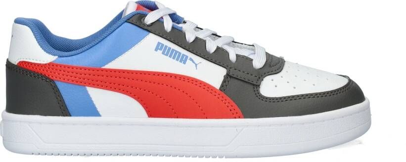 Puma Caven 2.0 Block 2.0 Block sneakers wit rood blauw Imitatieleer 38 - Foto 7