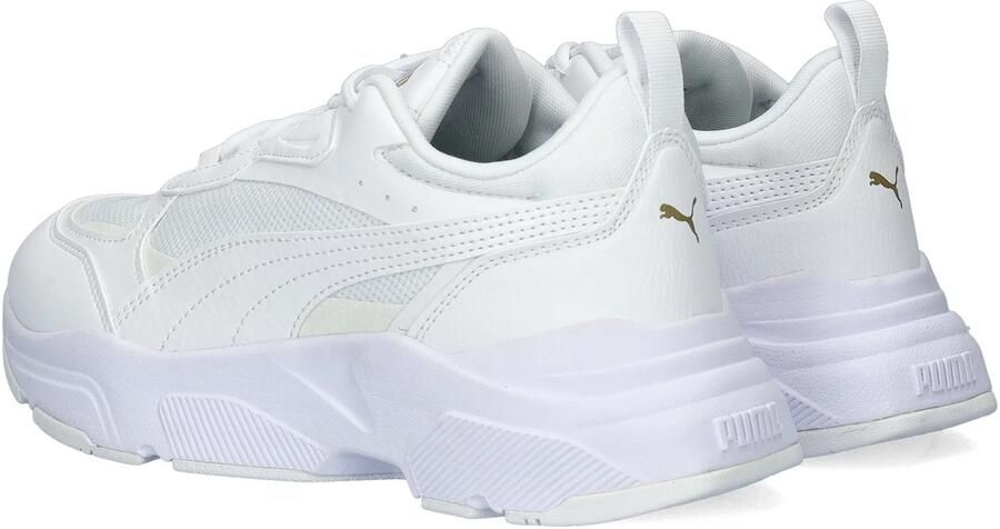 Puma Lage sneakers Cassia wit leatherlook White Dames - Foto 7