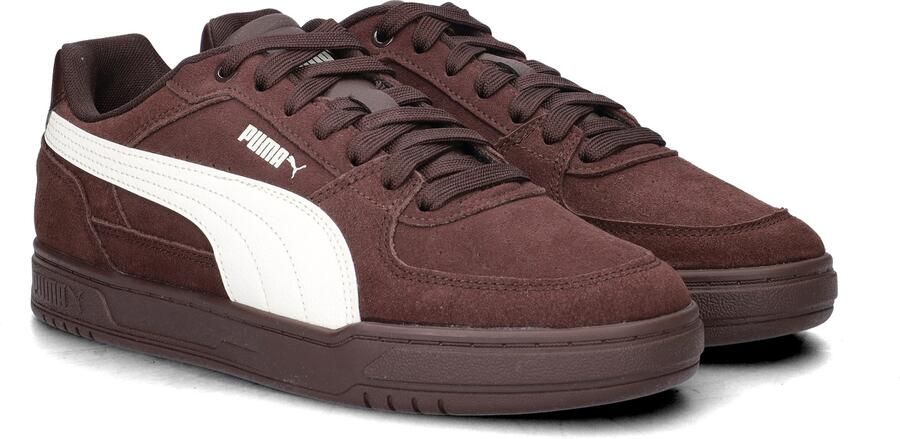 Puma Caven III Block suède sneakers donkerbruin ecru - Foto 13