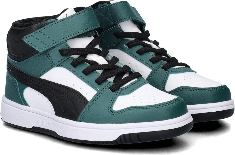 Puma Rebound Slam Mid sneakers groen zwart - Foto 7