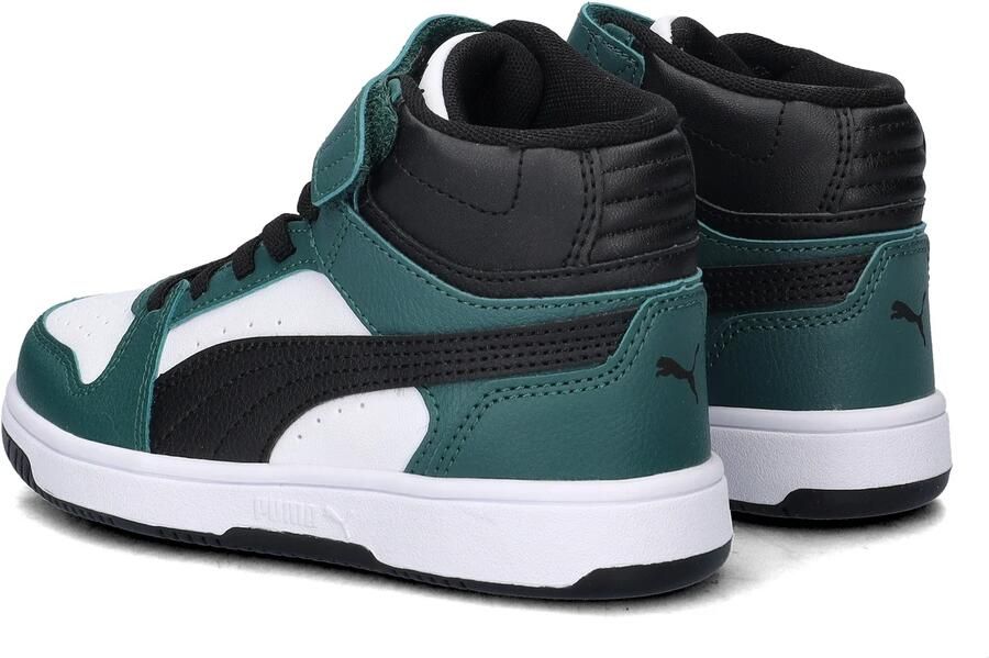 Puma Rebound Slam Mid sneakers groen zwart - Foto 8