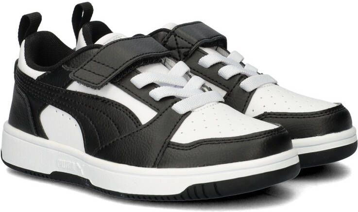 Puma Rebound v6 Low sneakers wit zwart Imitatieleer Meerkleurig 31 - Foto 7
